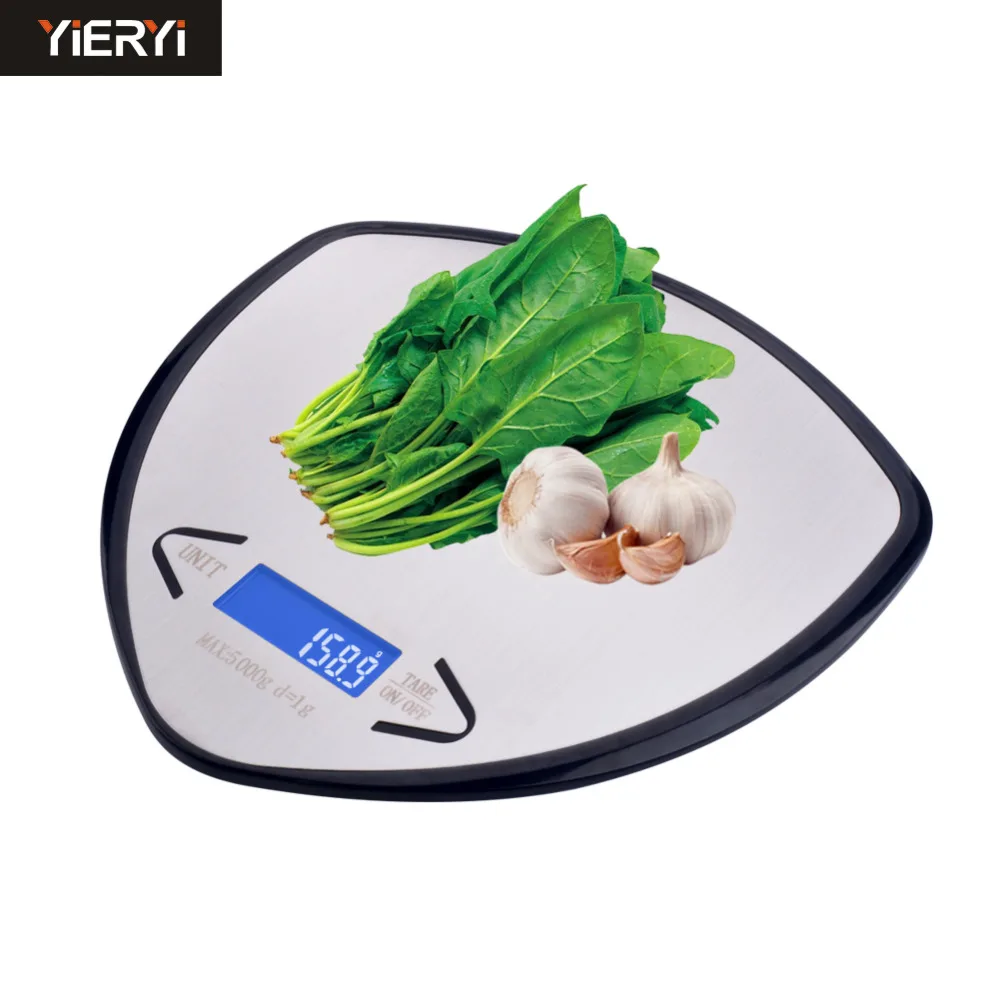 

Умные кухонные весы из нержавеющей стали, 1 г, 5 кг