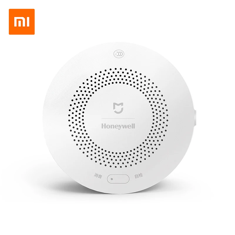 

Xiaomi Mijia Honeywell Fire Alarm Detector Audible And Visual Alarm Work With Gateway Smoke Detector Smart Home Remote Control