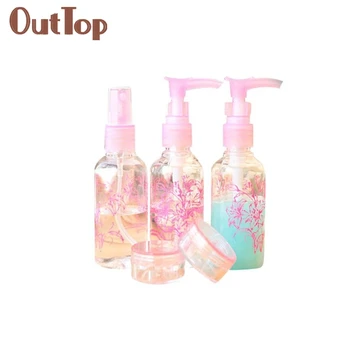 

Mini 5PCS Travel Camping Perfume Lotion Cream Empty Bottle Sample Holder 0328A5Down