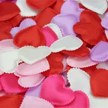 Zilue 500pcs/Lot Wedding Throwing Petals Marriage Bed Room Decorate Adornment Flower Heart Decorates Supplies