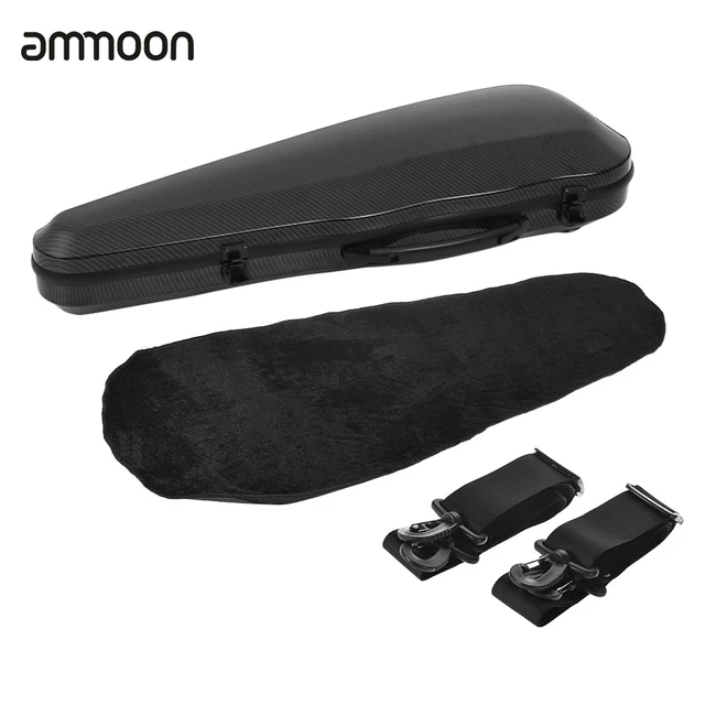 ammoon high quality 4 4 full size violin case carbon fiber hardshell violin case full size
