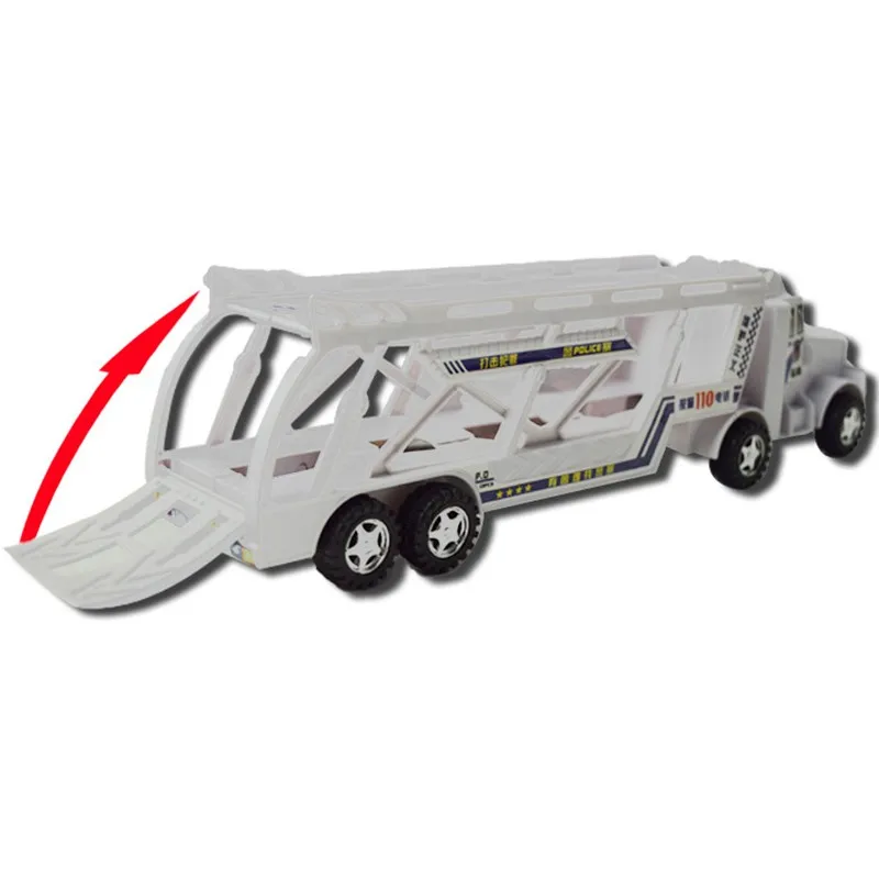 1Set-Super-Cool-Plastic-Trailer-Mini-Flatbed-Trailer-Truck-Police-Model-Car-Toy-For-Children-Baby-Sliding-Toys-TY0155 (3)