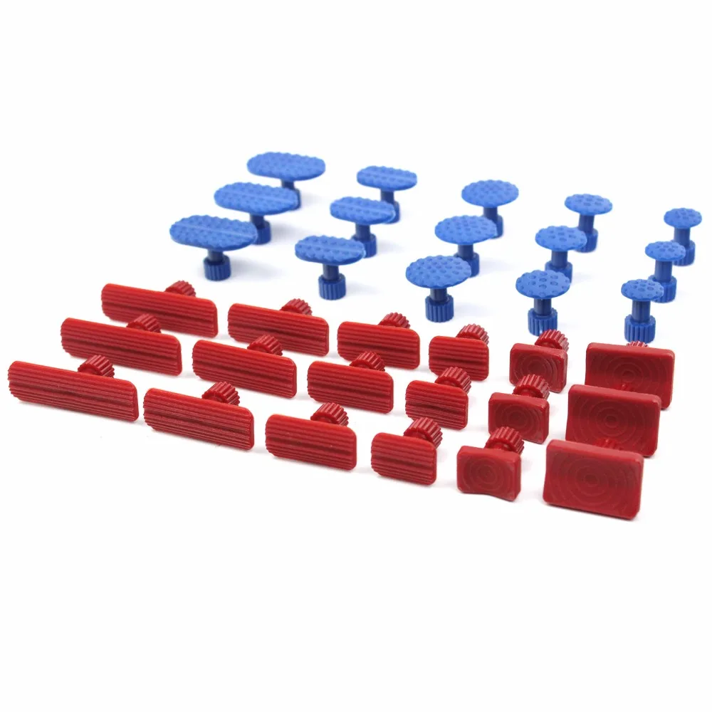 33Pcs Glue Pulling Tabs PDR Glue Tabs Auto Body Dent Repair font b Tool b font
