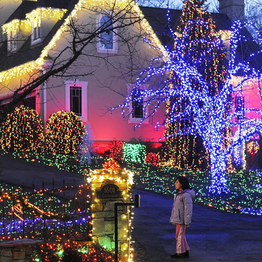 50 7m 100 12m Led Solar Ed Fairy Lights Garden Christmas 50 100 Led 12m Solar Ed Fairy String Lights Garden Christmas Outdoor Indoor