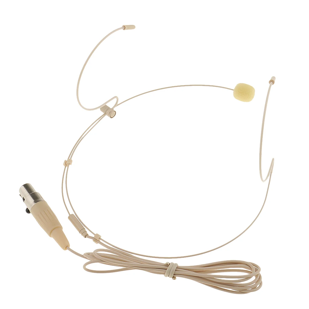 Ear Hook Wired Headset Headworn Microphone 3Pin 4Pin 3.5mm