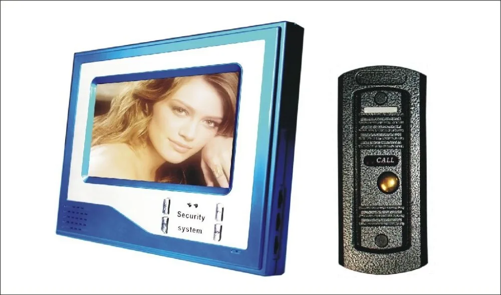 7 Wired Night Visual Video font b Door b font Phone Doorbell Intercom System Home Security