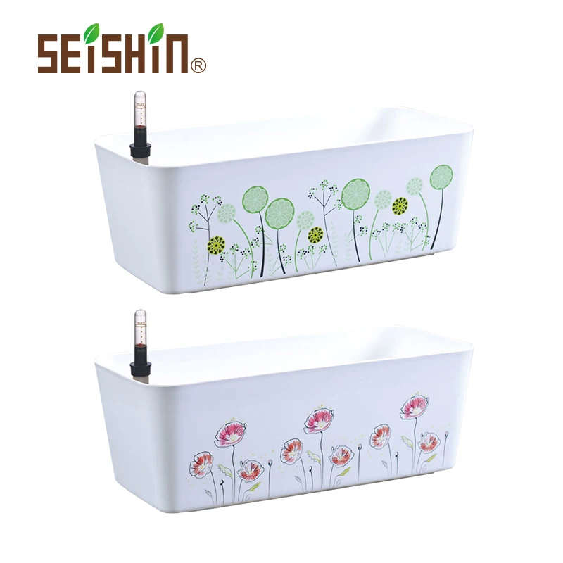 

Desktop printing automatic watering garden pot (rectangular)
