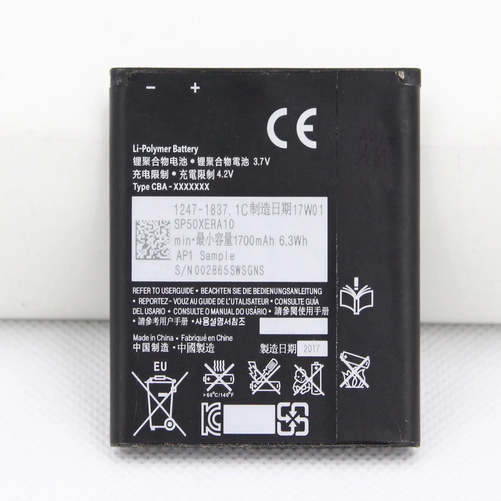 10pcs/lot 1700mAh Replacement Battery For SONY Xperia S LT25i V LT26i AB-0400 BA800 Genuine Phone | Мобильные телефоны и