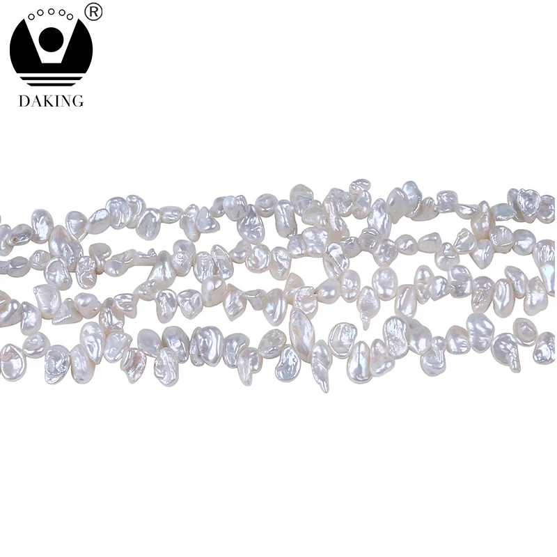 4 5 мм бусины из жемчуга Keshi натурального свободные DIY для изготовления ювелирных