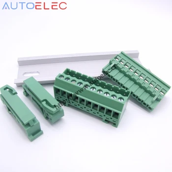 

Pitch 5.08mm 12pin Screw Plug-in Terminal Blocks connector NS35mm Din Rail Mounting instead of NO: UMSTBVK 2.5/ 12-G-5.08