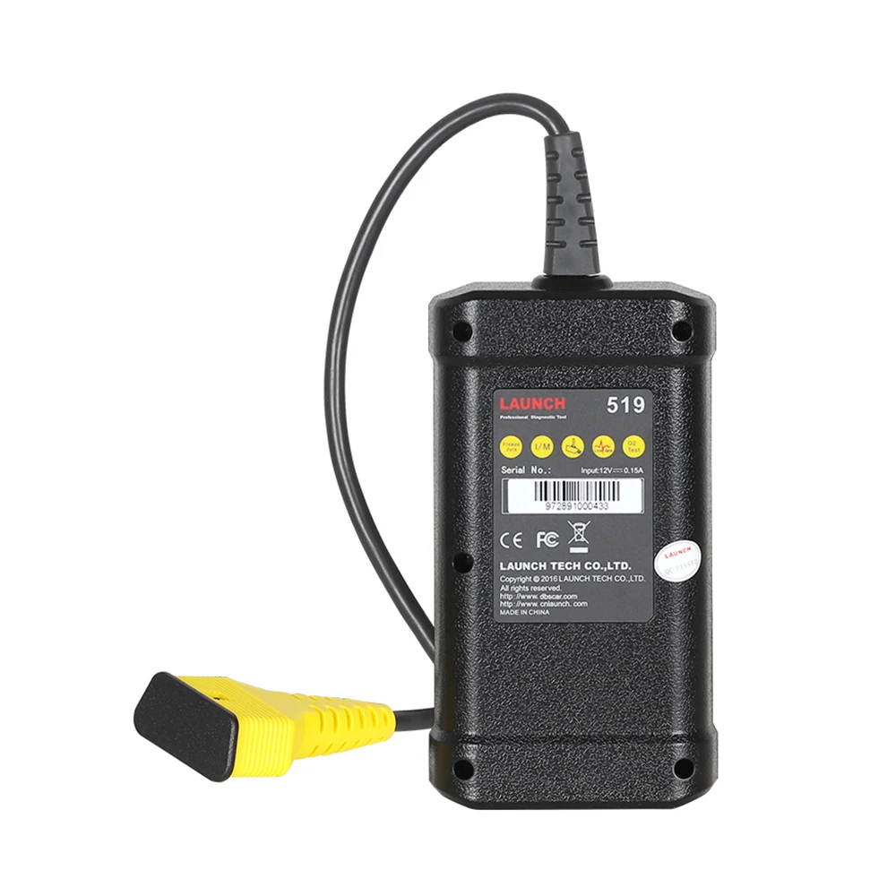 Старт X431 CReader 519 OBD2 EOBD(система бортовой диагностики, новая версия диагностического инструмента считыватель кода запуска Creader 519 PK Creader 6/AL519 DIY сканер