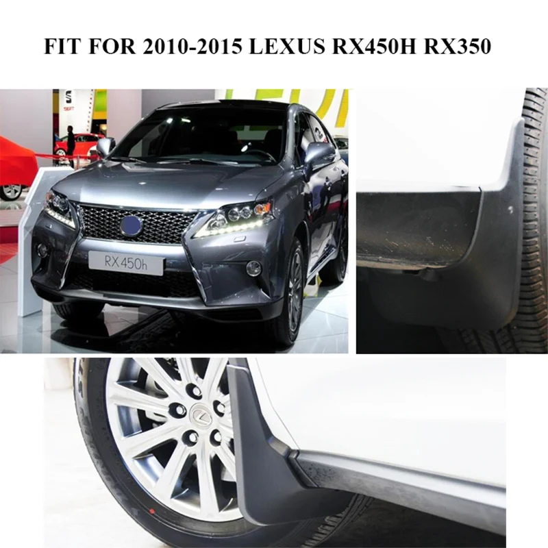 Брызговики для LEXUS RX RX270 RX300 RX350 RX450H 2010- Брызговики спереди и сзади брызговик 2013 2012 11