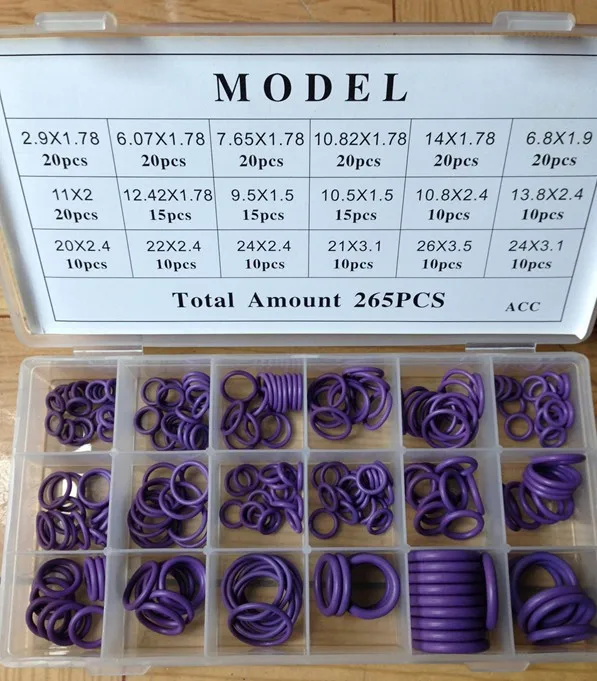 Automotive Air Conditioning 265pcs Oring Kit Set A C O Ring Kit Metric O Ring Kit Kit Kit Pedicurekit Ring Aliexpress