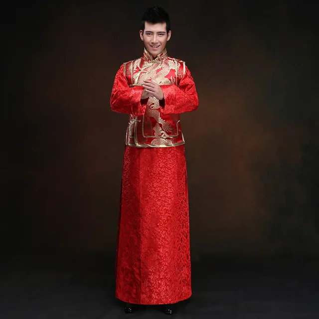 Tunica Blanca Para Hombre Rojo Chino Vestido De Boda Ropa Tradicional China Oriental Para Hombre Traje Tang Trajes Chaqueta Tipo Tunica Camisas Clothing Tops Dress Quotesclothing Case Aliexpress