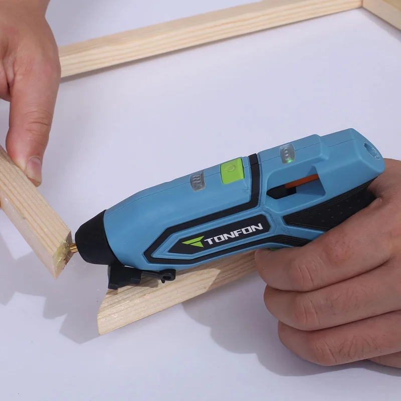 Youpin Tonfon 무선 핫멜트 글루건, 접목 수리 히트건, DIY 도구, USB 충전식 키트, 10/20 접착제 스틱 포함, 3.6V
