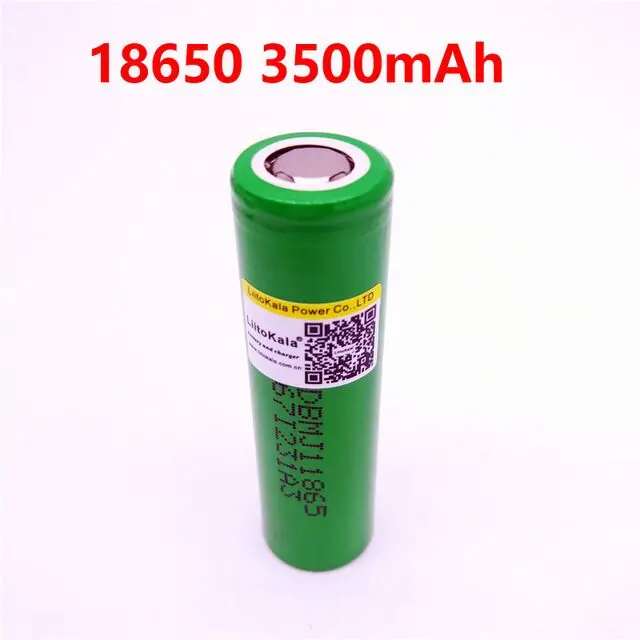 

10PCS LiitoKala for MJ1 18650 INR18650MJ1 10A discharge li-ion battery cell 3500mah INR18650MJ1 batteries