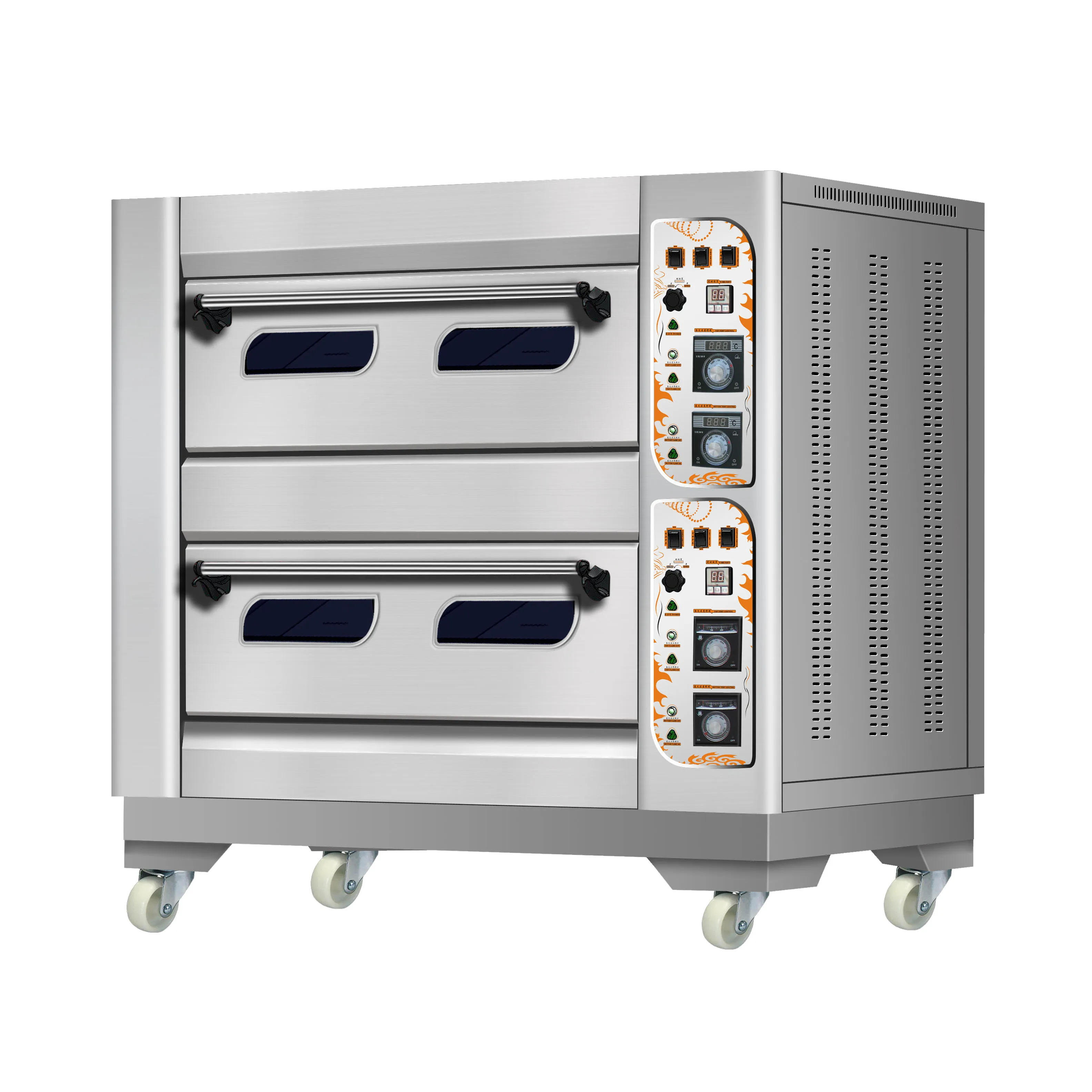 3 слоя 6 кастрюль Коммерческая газовая печь для выпечки|bread baking oven|gas bread ovengas oven |