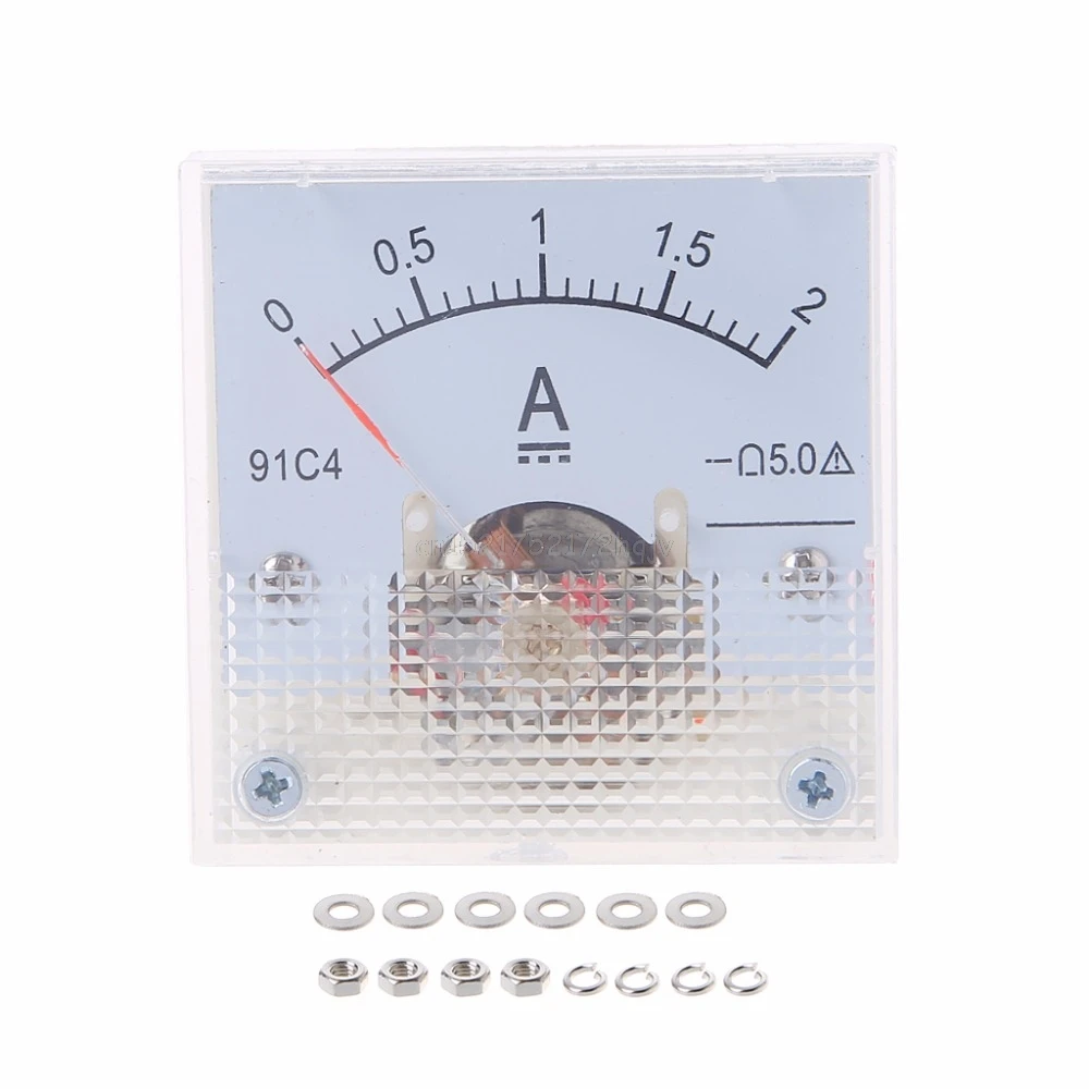 91C4 класс 2,5 Точность DC 100uA 20mA 30mA 500mA 0-1A 2A 3A 5A 10A 15A 20A 30A амперметр переменного тока аналоговые Панель Амперметр A02 19; Прямая поставка