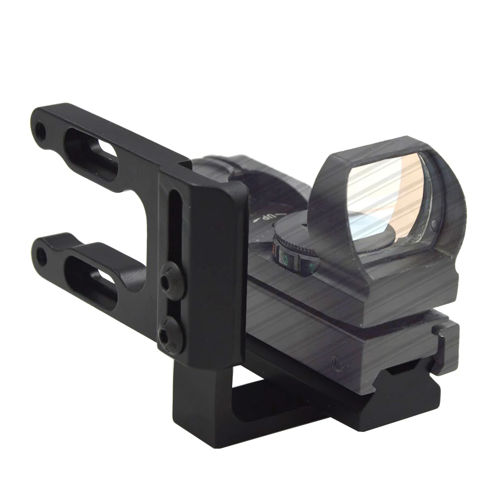 

RL Archery Mini CNC Machined Bow Sight Mount Red Dot Laser Reflex Sight Scope Bracket fit Mathews Bowtech Bear all Compund Bow