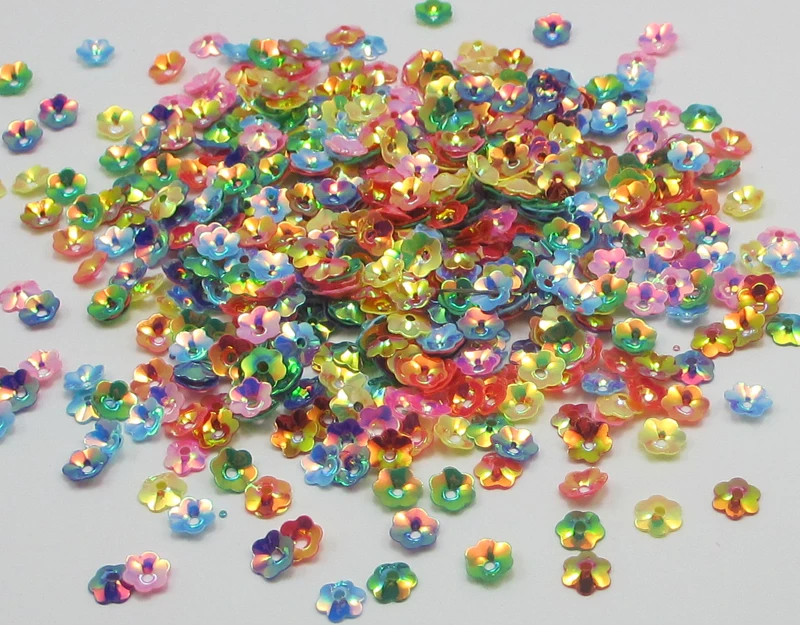 

fashion 1000pcs 8mm mixed color flake sequin Jewelry Accessories cloth crafts confetti clothing decorative xh001020f0