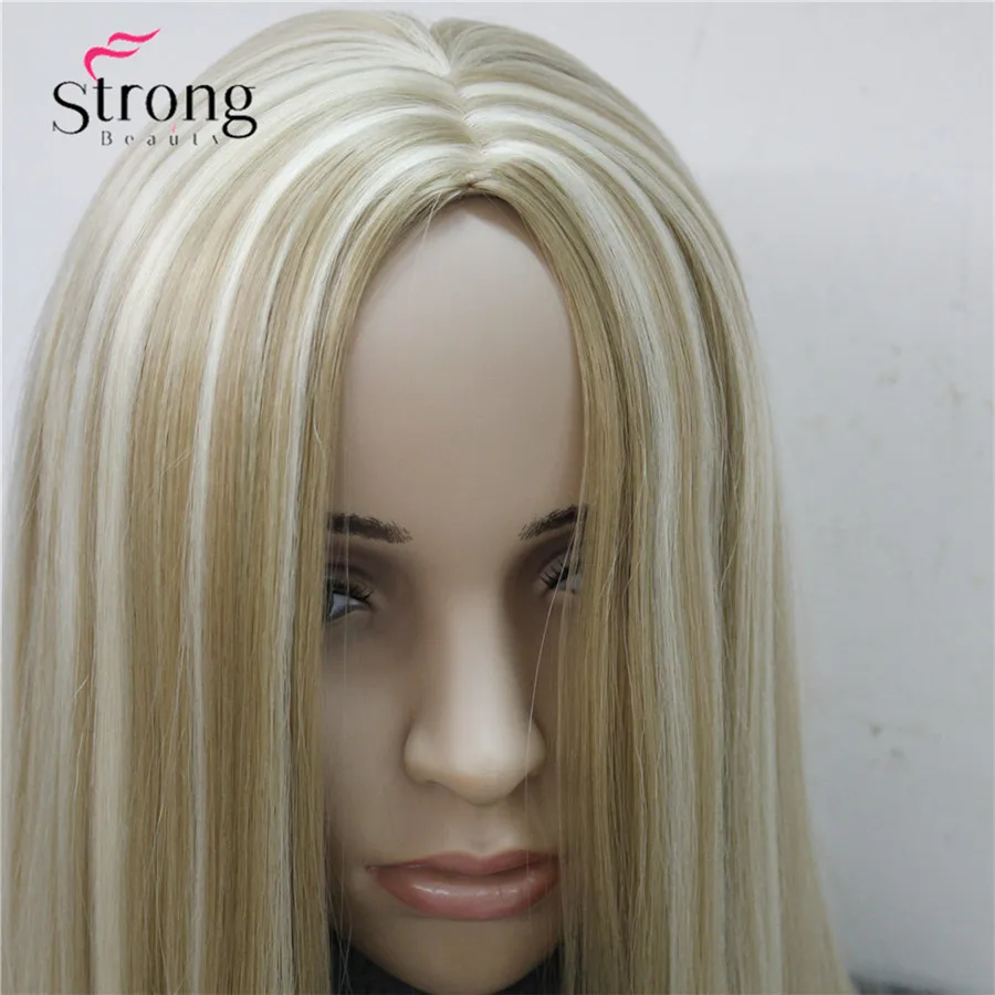 StongBeauty 26 дюймов женский парик длинные прямые синтетические косплей костюм парики для волос выбор цвета