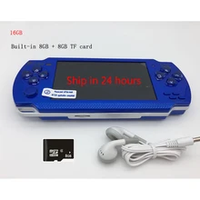 Livraison Gratuite Portable Console de Jeu 8 gb Pour Enfants construit dans 1000 + jeux Vidéo Jeux Soutien Caméra MP3 Lecteur PK sega tetris nes