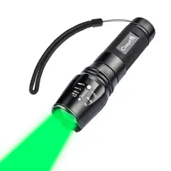 Яркий светодио дный фонарик 2000 люмен CREE XM-L T6 18650 Фонари факел лампы для кемпинга/Охота/Рыбалка зеленый/красный/синий/белый свет
