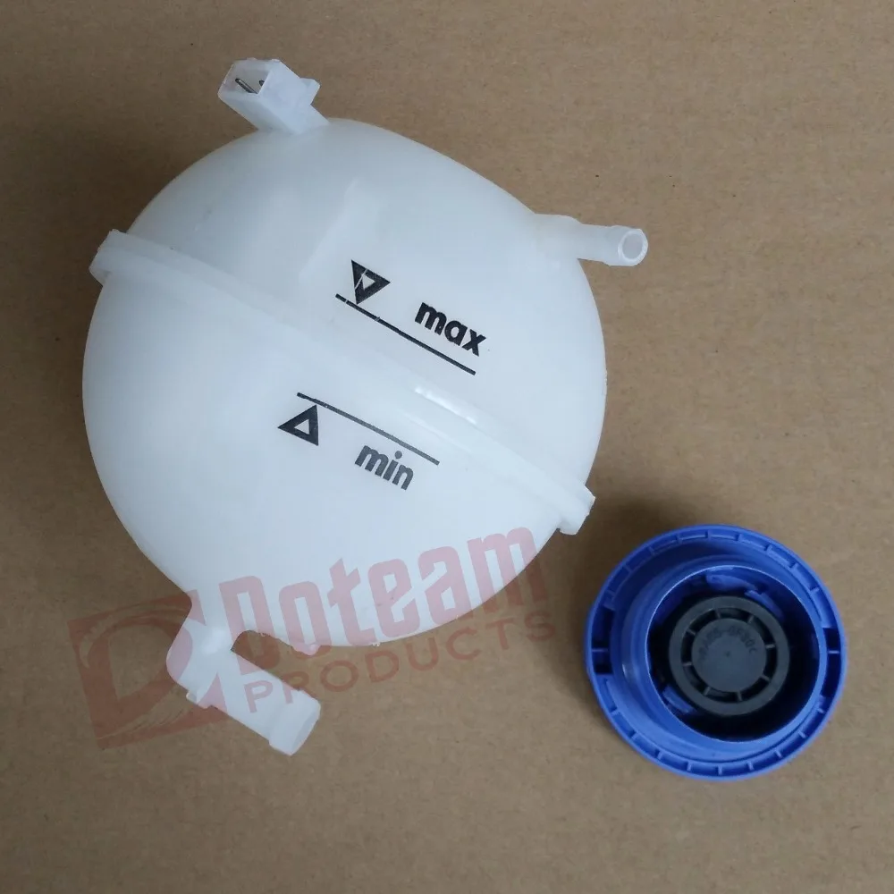 Ccoolant Expansion Tank + Cap For VW GOLF MK2 MK3 CADDY JETTA PASSAT POLO Saloon 1H0121407A