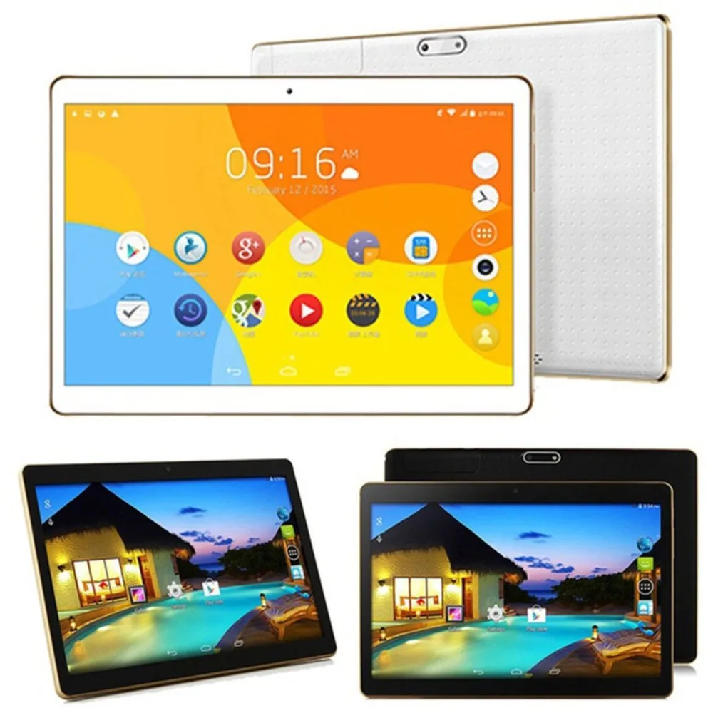 

Professional 10.1 Inch Tablet PC RAM 4G ROM 64G Dual Card Dual Standby Dual Camera Bluetooth 4.0 Phone Wifi Tablet