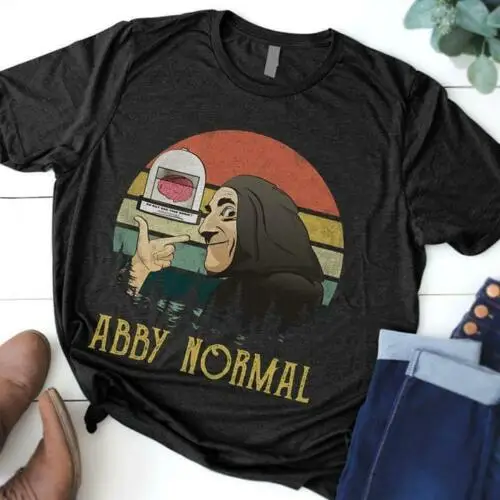 Young Frankenstein Abby Normal Igor винтажная черная Хлопковая мужская S-6XL футболка и женская