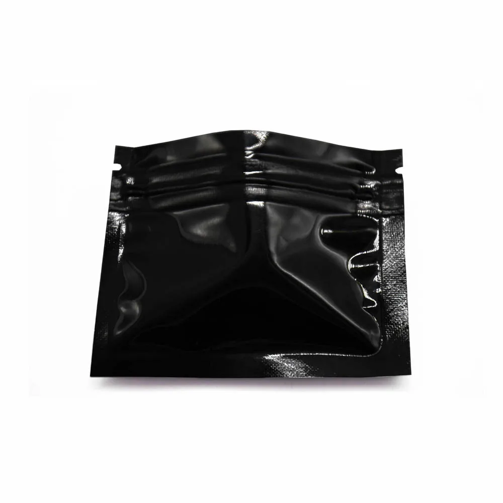 

100pcs 7.5*6cm Small Colored Ziplock Mylar Packing Bag Sample Food Bean Storage Mylar Bag Coffee Powder Smellproof Packaging Bag