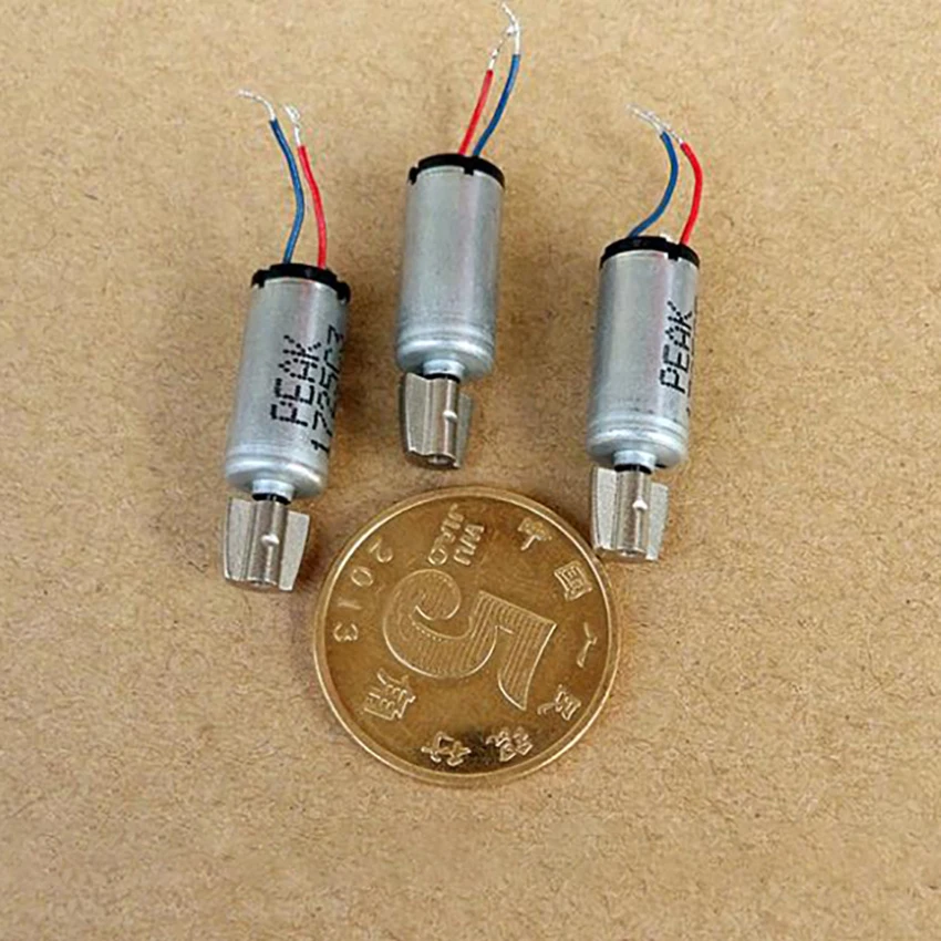 1 шт. диаметр 7 мм DC1.5 3V двигатель микро Вибрационный 715 вибрирующие двигатели с