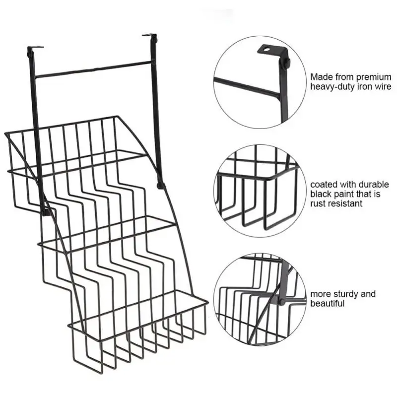 Покрытием Железная проволока 3-х уровневая повышенной специй банки, бутылки шкаф кухонная полка для хранения Организатор