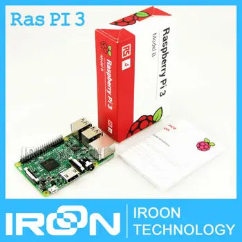 RS Version (Made in UK): Original Raspberry Pi3 Model B 1GB LPDDR2 BCM2837 Quad-Core Ras PI3 B,PI 3B,PI 3 B with WiFi&Bluetooth