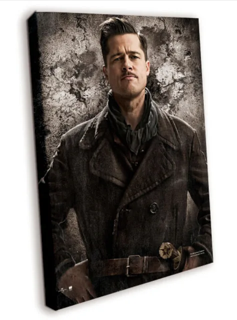 Erobre ø Addition Lt. Aldo The Apache Raine Inglourious Basterds Brad Pitt Movie Art Huge  Print Poster TXHOME D6163|inglourious basterds|brad pittprint poster -  AliExpress