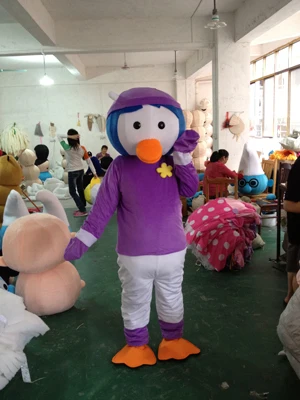 

Duck Mascot Costume Cosplay Party Game Dress Outfit Advertising Halloween Adult