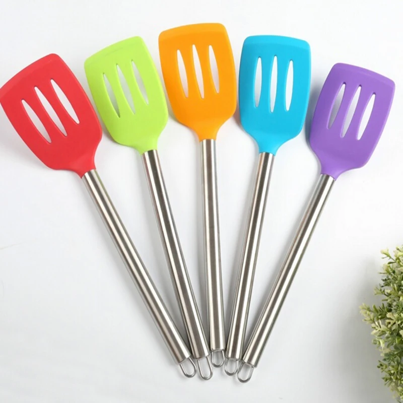 

Environmentally Friendly Silicone Spatula Nonstick Spatula Hollow Handle