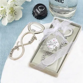 

20PCS Love Forever Infinity Bottle Opener Bottle Opener Beaucoup Wedding Favors Party Supplies Souvenirs Gifts