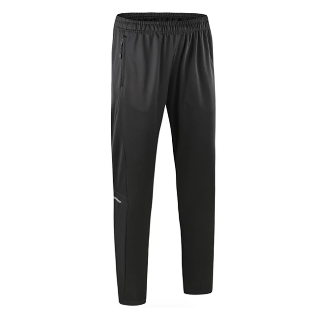 Парные наборы для бега, мужская спортивная одежда, быстросохнущие спортивные костюмы, дышащая футболка с длинным рукавом+ штаны, одежда для фитнеса, тренажерного зала - Цвет: Black pants