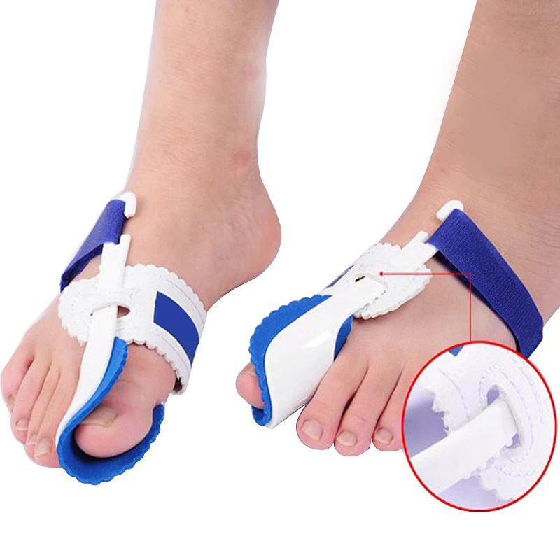 

1Pair Bunion Corrector Hallux Valgus Splint Pedicure Tools Orthopedic Straightener Toe Separator Foot Correctors Feet Care Tools