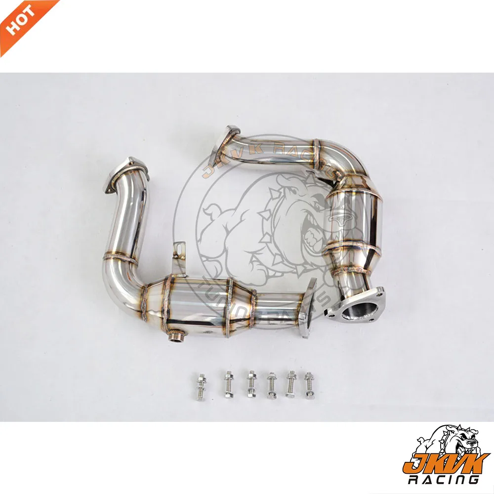 

JKVK RACING New design top grade S4 S5 A6 A7 A8 B8 Q5 SQ5 3.0 TFSI DECAT Downpipe