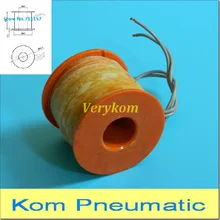 10 шт./лот латунный Соленоидный клапан катушки DN32 DN40 DN50 для 2w320-32 2w400-40 2w500-50 12VDC 24V DC 12V 110V 220V AC