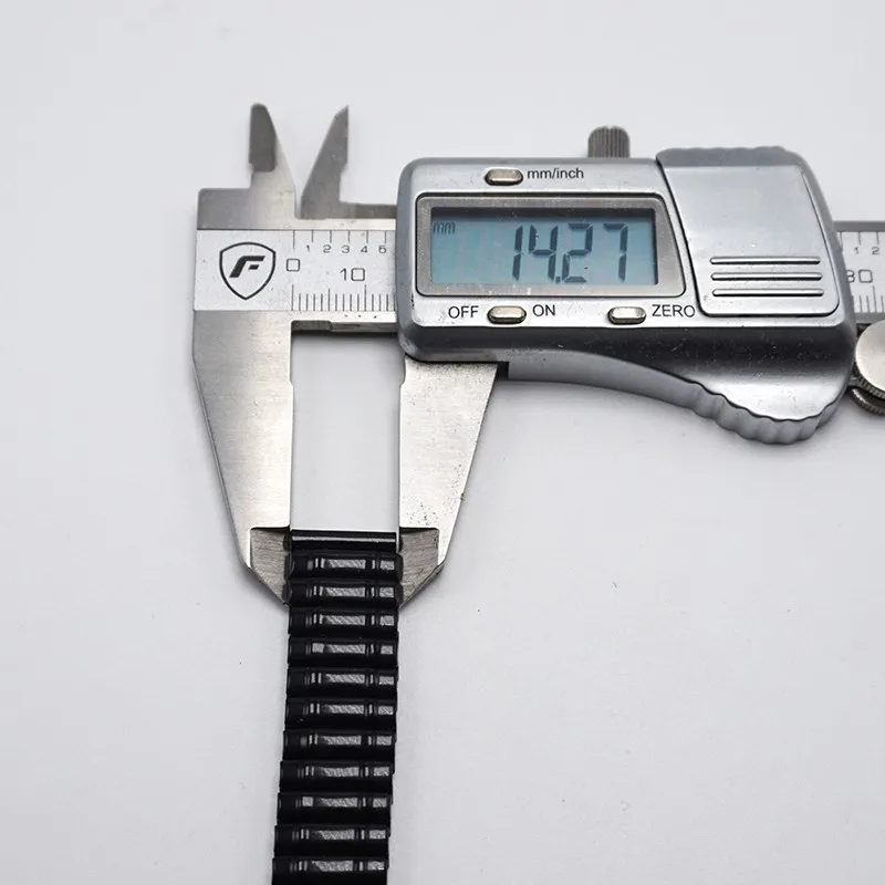 Ремешок для часов 14 мм Черный Гибкий металлический ремешок 14 мм ремешки для часов 14 женские Ремешки для наручных часов, ремешок для часов relogio FZ026
