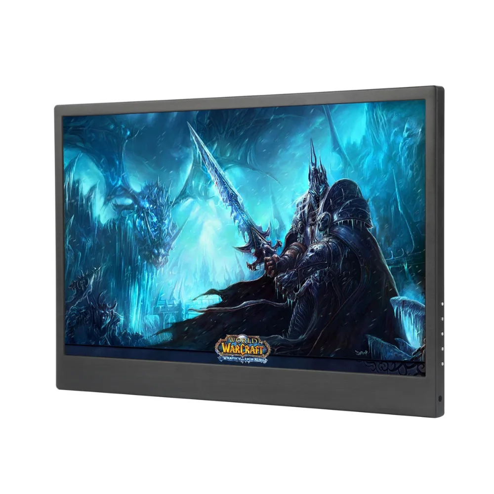 

Portable 8mm Thin 13.3 " Inch IPS 1920*1080 LCD Monitor Type C USB+2 HDMI For Computer/Laptop/PS3 PS4 XBOX NS/Smartphone/Tablet