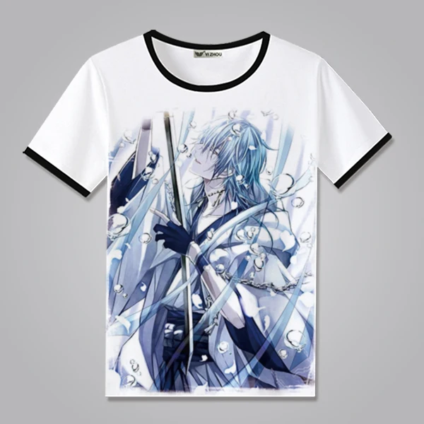 High Q унисекс Touken Ranbu Online Mikazuki Munechika kogitsunemaru fox ball tsurумару Kuninaga футболка
