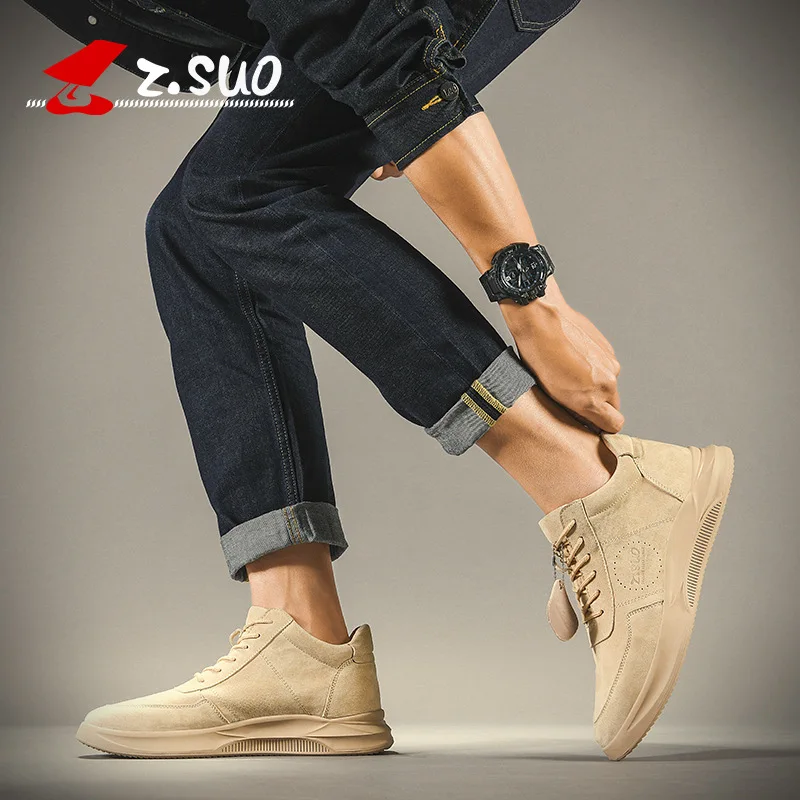 Модная мужская обувь; Высококачественная кожаная повседневная обувь; Модные дышащие кроссовки в Корейском стиле; износостойкая спортивная обувь