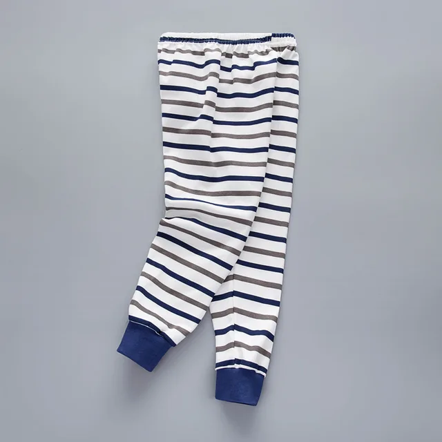 Summer Autumn Baby Kids Childrens Printing Striped Toddler Classic Leggings Boys Girls Pants 3-8Y Winter Underwear HuiTiaoWen