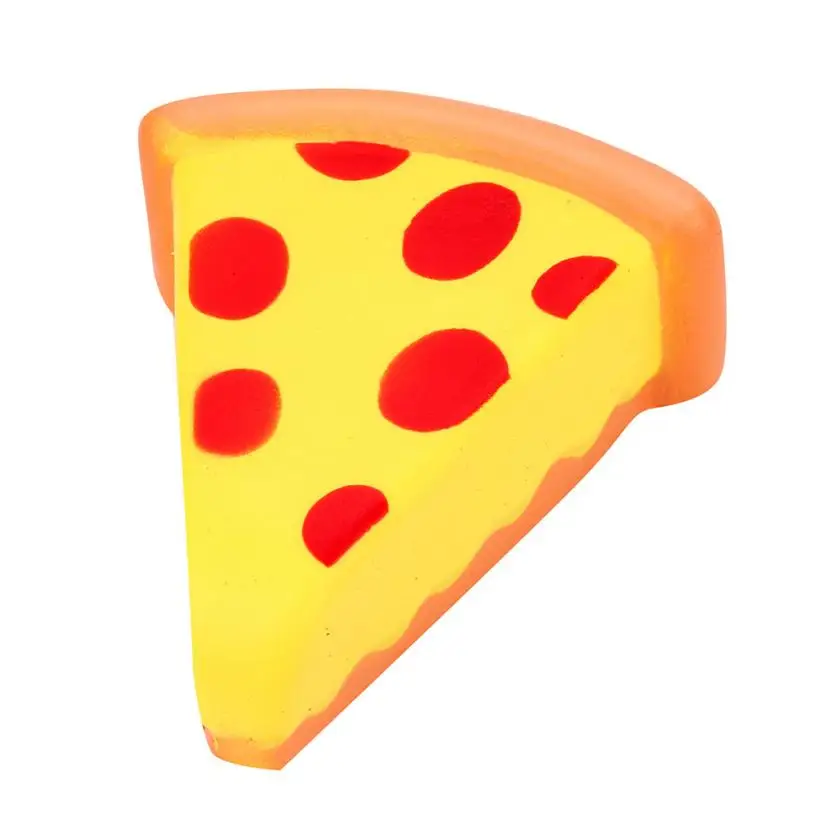 Мини крем Yummy piza Squishy медленно восстанавливающийся Ароматизированная подвеска