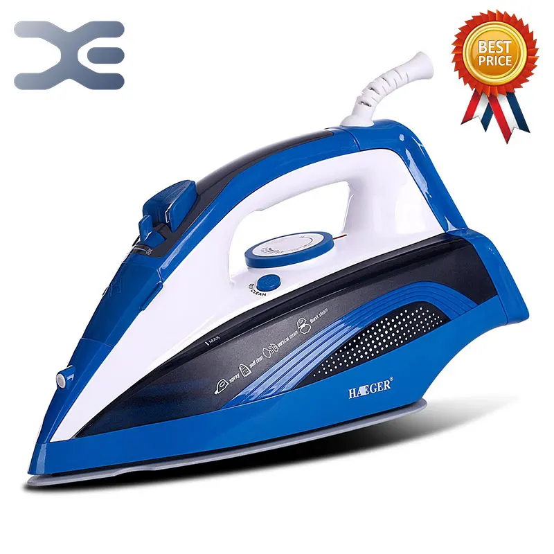

2400W Handheld Portable Electric Steam Iron For Clothes High Quality Ceramic Soleplate HG-1260