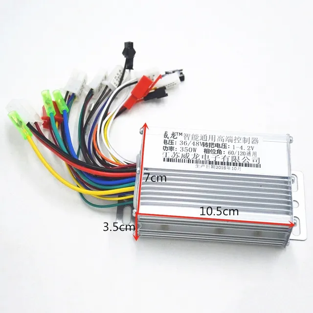 US $6.64 350W 36V/48V 18A ebike controller Electric Bike Tricycle controller ebike Controller scooter contro